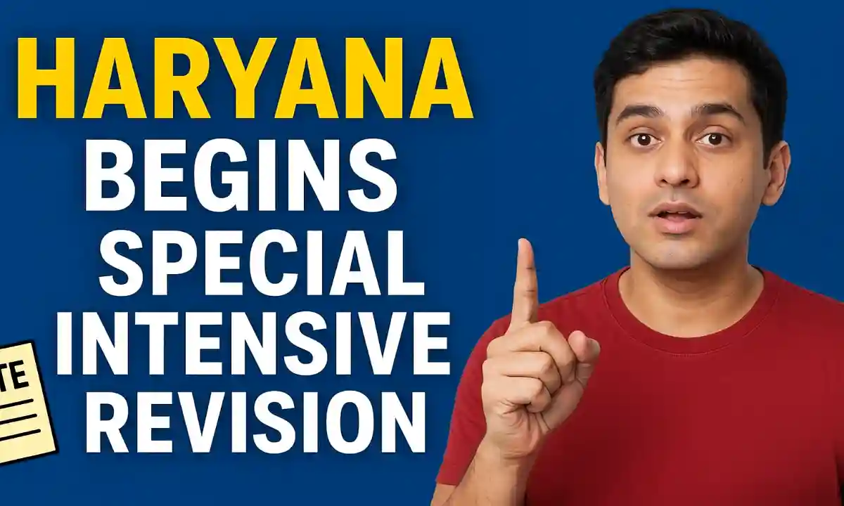 Haryana EC SIR Voter List Download