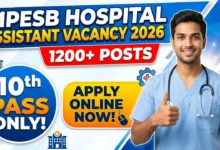 MPESB Hospital Assistant Vacancy 2026